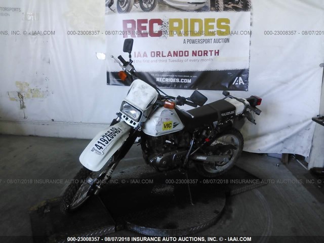 JS1SH42A4D2100539 - 2013 SUZUKI DR200 S WHITE photo 2