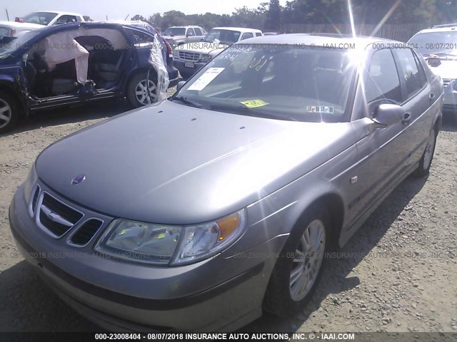 YS3ED49A653537175 - 2005 SAAB 9-5 ARC SILVER photo 6