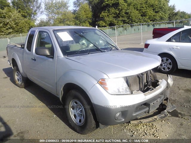 1N6BD0CT6CC416122 - 2012 NISSAN FRONTIER S/SV SILVER photo 1