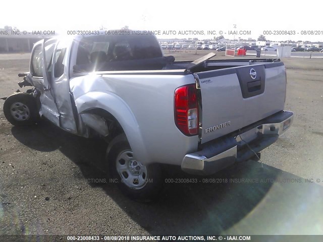 1N6BD0CT6CC416122 - 2012 NISSAN FRONTIER S/SV SILVER photo 3