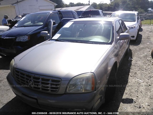 1G6KF54993U250690 - 2003 CADILLAC DEVILLE DTS GOLD photo 6