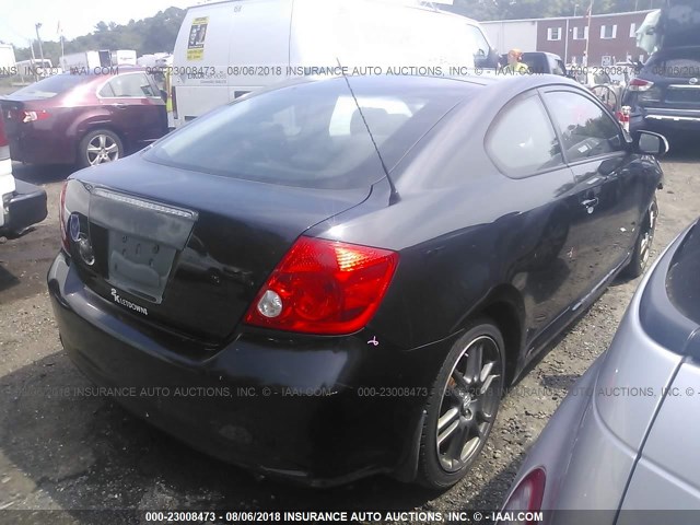 JTKDE177470200121 - 2007 TOYOTA SCION TC 黑色 照片 4