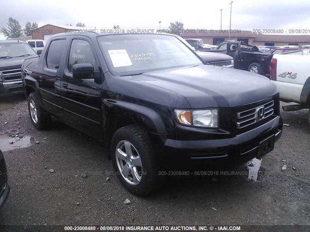 2HJYK16577H537066 - 2007 HONDA RIDGELINE RTL BLACK photo 1