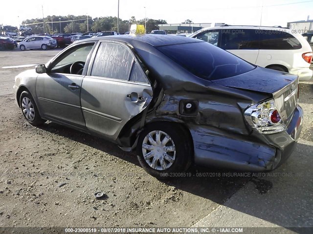 4T1BE32K95U603938 - 2005 TOYOTA CAMRY LE/XLE/SE Сұр фото 3