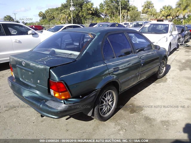 JT2EL56E4S7022261 - 1995 TOYOTA TERCEL DX GREEN photo 4