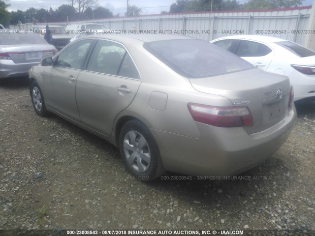4T4BE46K37R002632 - 2007 TOYOTA CAMRY NEW GENERAT CE/LE/XLE/SE GOLD photo 3