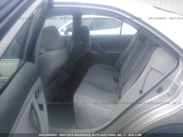 4T4BE46K37R002632 - 2007 TOYOTA CAMRY NEW GENERAT CE/LE/XLE/SE GOLD photo 8