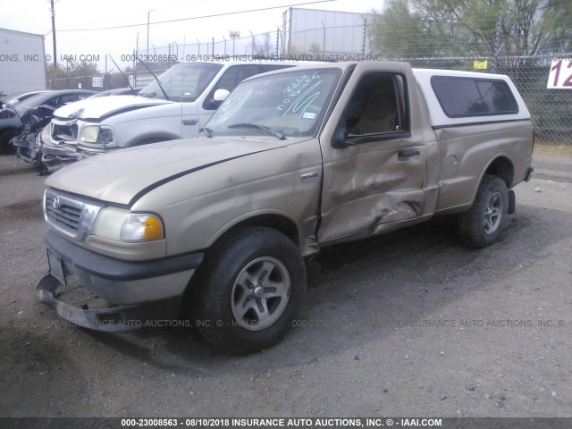 4F4YR12C4XTM29891 - 1999 MAZDA B2500 BROWN photo 2