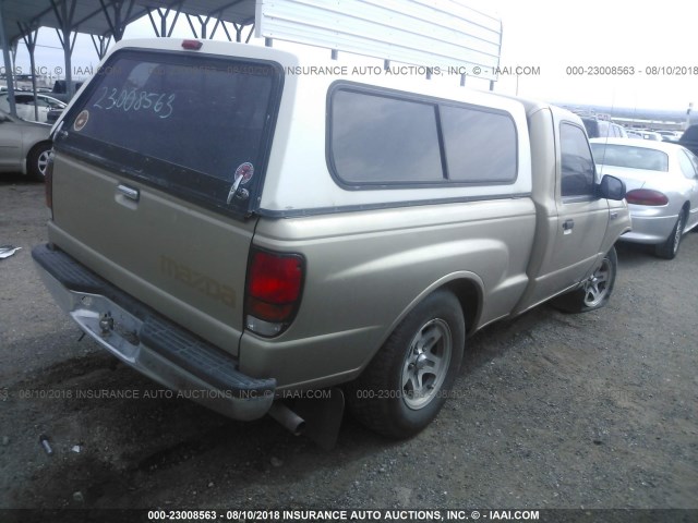 4F4YR12C4XTM29891 - 1999 MAZDA B2500 BROWN photo 4