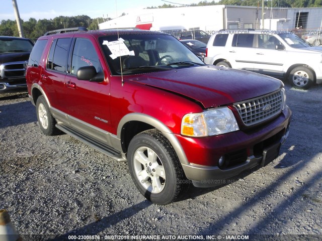 1FMZU64K94ZB45559 - 2004 FORD EXPLORER EDDIE BAUER BURGUNDY photo 1