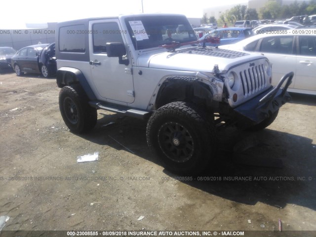1J4AA2D19AL104609 - 2010 JEEP WRANGLER SPORT 银色 照片 1