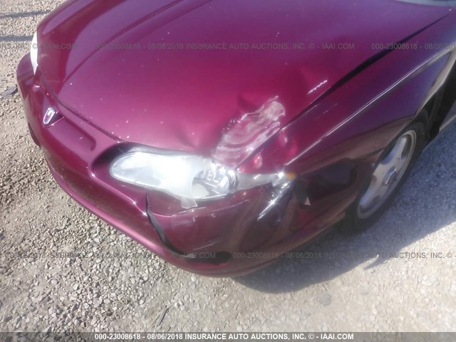 2G1WW12E959257719 - 2005 CHEVROLET MONTE CARLO LS BURGUNDY photo 6