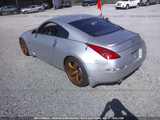 JN1BZ34E77M552462 - 2007 NISSAN 350Z SILVER photo 3