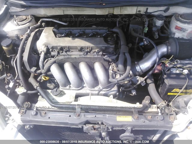 2T1KY38EX4C239327 - 2004 TOYOTA COROLLA MATRIX XRS WHITE photo 10