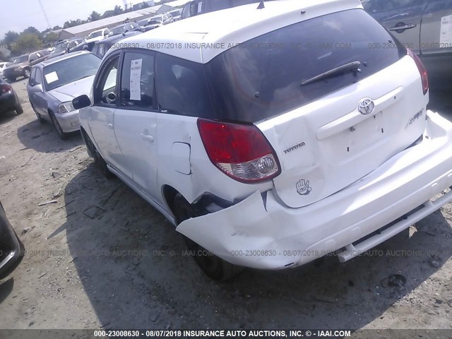 2T1KY38EX4C239327 - 2004 TOYOTA COROLLA MATRIX XRS WHITE photo 3