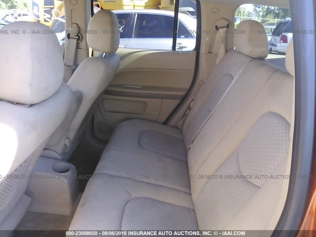 3GNDA13D56S534591 - 2006 CHEVROLET HHR LS ნარინჯისფერი ფოტო 8