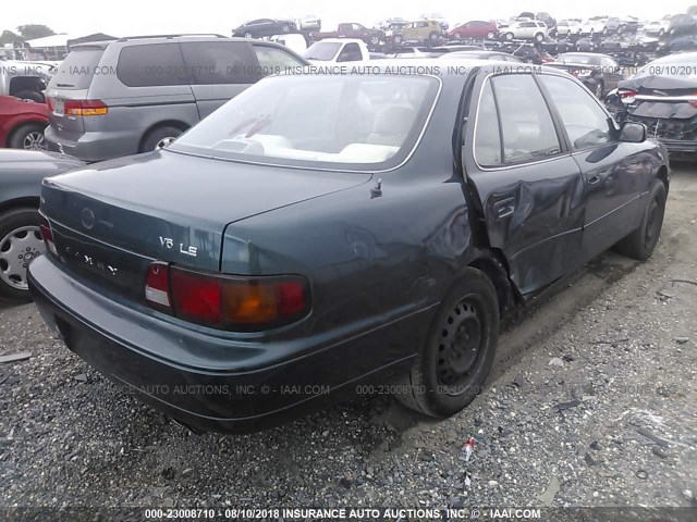 4T1BF12K9TU862220 - 1996 TOYOTA CAMRY LE/XLE/SE Yaşıl foto 4