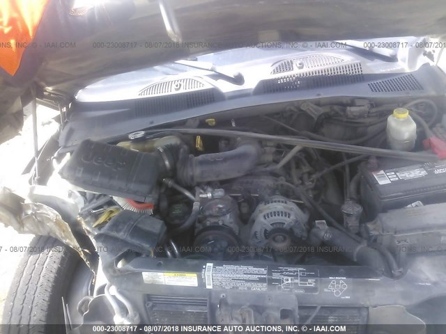 1J4GL38K05W671437 - 2005 JEEP LIBERTY RENEGADE GOLD photo 10