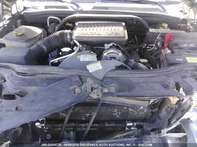 1J8HG48P27C577816 - 2007 JEEP COMMANDER GREEN photo 10