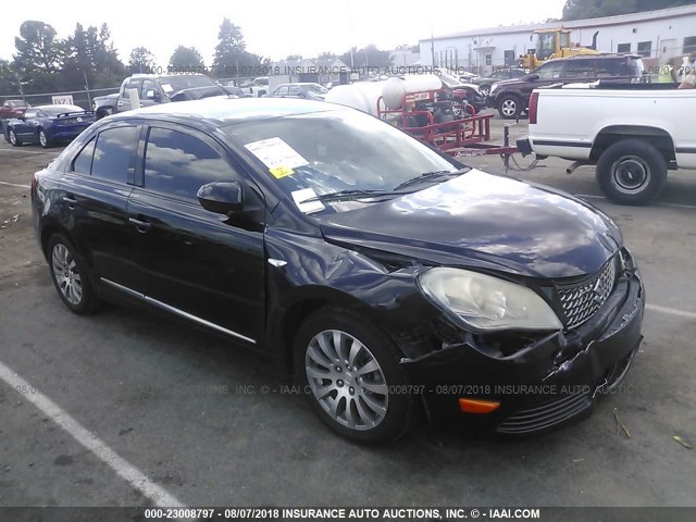 JS2RE9A30D6100081 - 2013 SUZUKI KIZASHI SE BLACK photo 1