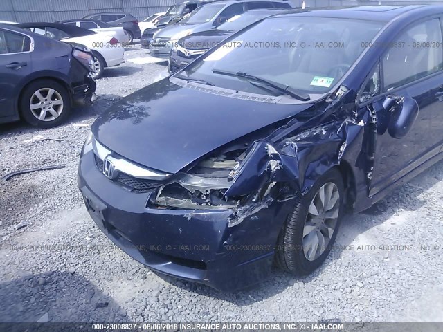19XFA1F98AE036949 - 2010 HONDA CIVIC EXL 蓝色 照片 6