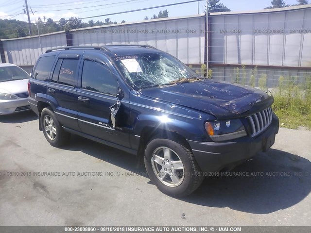 1J4GW48S84C109668 - 2004 JEEP GRAND CHEROKEE LAREDO/COLUMBIA/FREEDOM 蓝色 照片 1