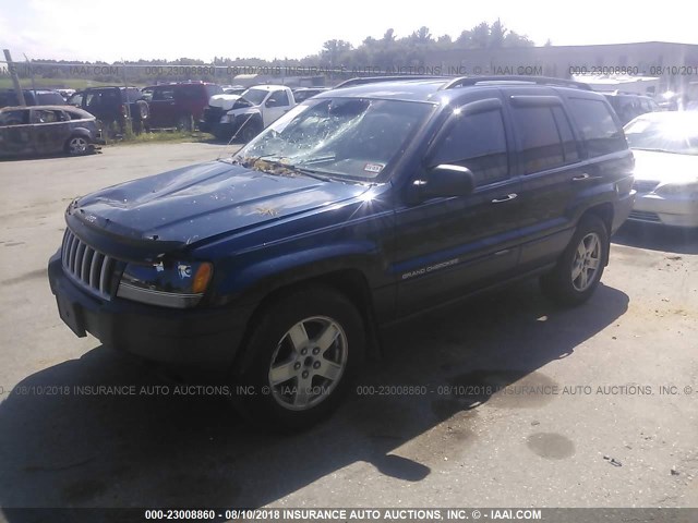 1J4GW48S84C109668 - 2004 JEEP GRAND CHEROKEE LAREDO/COLUMBIA/FREEDOM 蓝色 照片 2