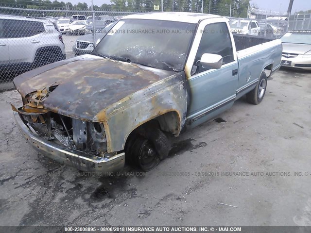 1GTDC14KXLE541736 - 1990 GMC SIERRA C1500 WHITE photo 2