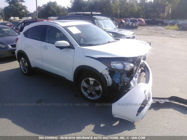 3CZRU6H77HM706756 - 2017 HONDA HR-V EXL WHITE photo 1