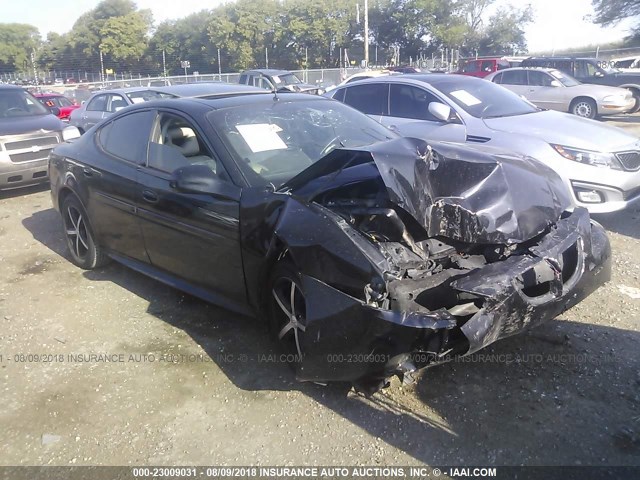 2G2WR544741164371 - 2004 PONTIAC GRAND PRIX GTP BLACK photo 1