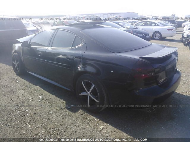 2G2WR544741164371 - 2004 PONTIAC GRAND PRIX GTP BLACK photo 3