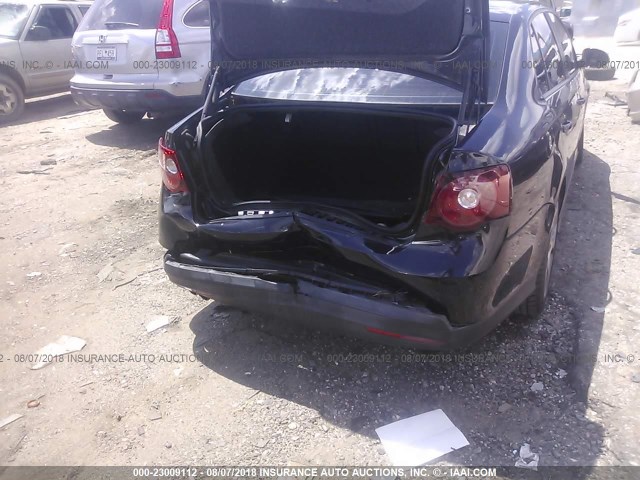 3VWBJ71KX9M032749 - 2009 VOLKSWAGEN GLI შავი ფოტო 6