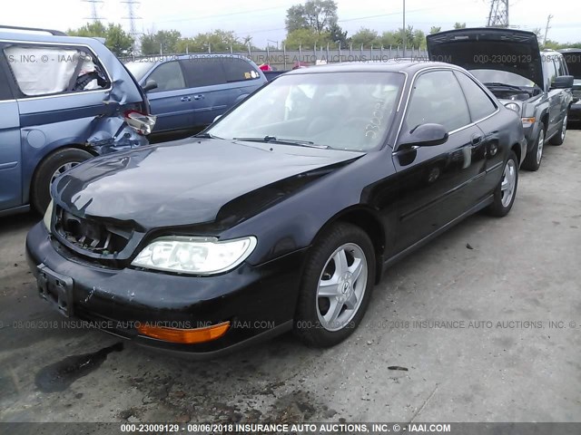 19UYA2257VL012805 - 1997 ACURA 3.0CL BLACK photo 2