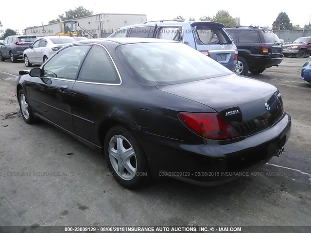 19UYA2257VL012805 - 1997 ACURA 3.0CL BLACK photo 3