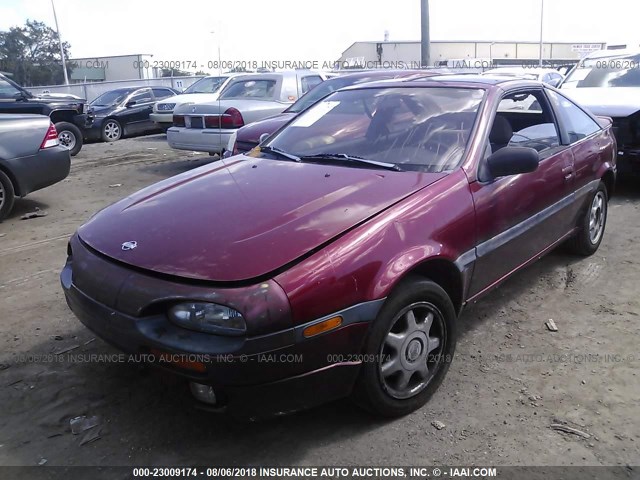 JN1GB36C3NU102875 - 1992 NISSAN NX 2000 RED photo 2