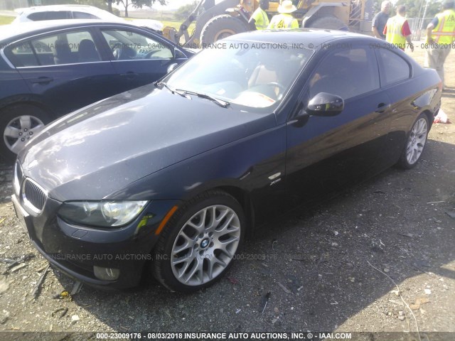 WBAWV5C50AP098615 - 2010 BMW 328 XI SULEV BLACK photo 2