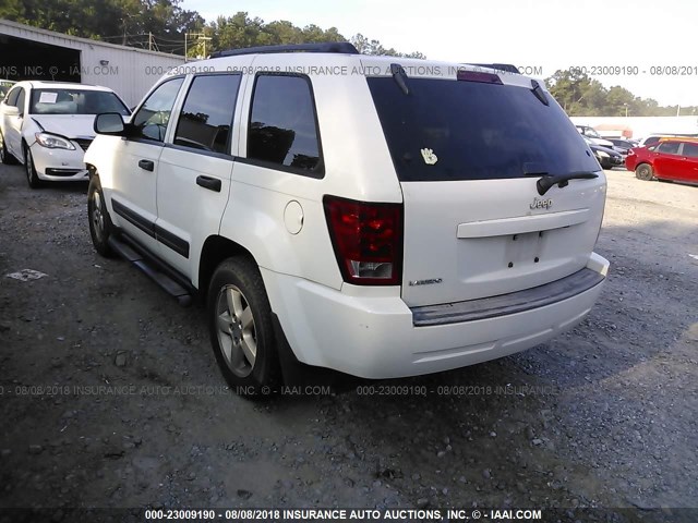 1J4GS48K26C109888 - 2006 JEEP GRAND CHEROKEE LAREDO/COLUMBIA/FREEDOM 白色 照片 3