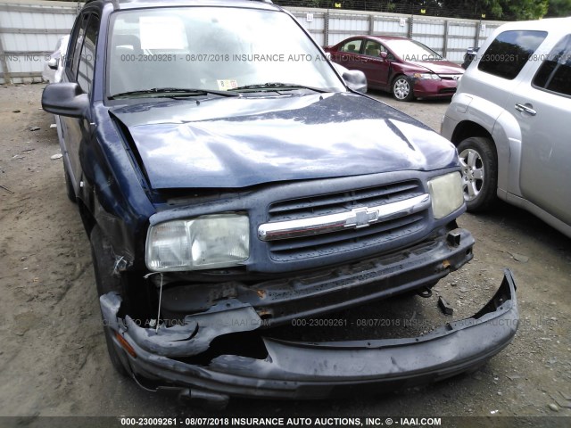 2CNBJ734526907801 - 2002 CHEVROLET TRACKER ZR2 BLUE photo 5