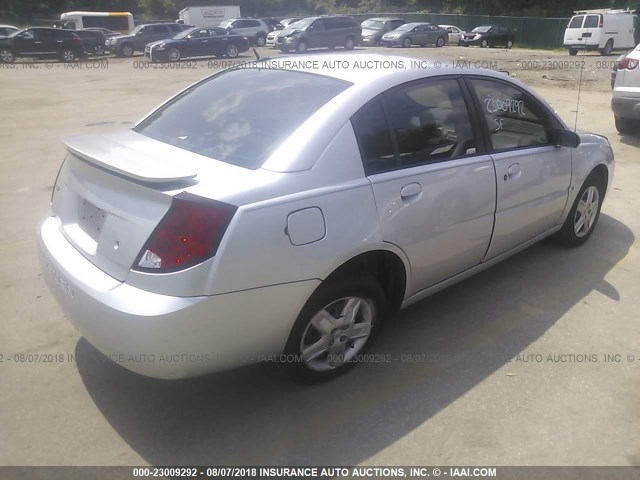 1G8AJ55F16Z185881 - 2006 SATURN ION LEVEL 2 银色 照片 4