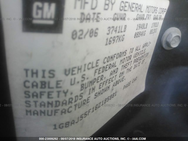 1G8AJ55F16Z185881 - 2006 SATURN ION LEVEL 2 银色 照片 9