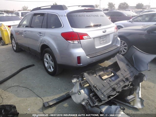 4S4BRBCC4D3299329 - 2013 SUBARU OUTBACK 2.5I PREMIUM Light Blue photo 3