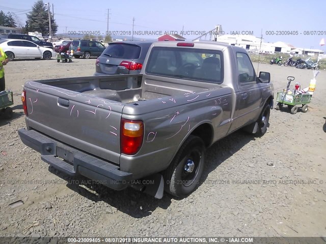 4F4YR12D16PM03006 - 2006 MAZDA B2300 GREEN photo 4