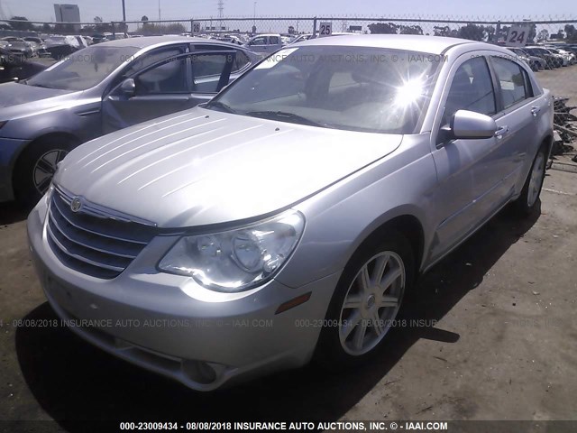 1C3LC66MX7N544556 - 2007 CHRYSLER SEBRING LIMITED SILVER photo 2