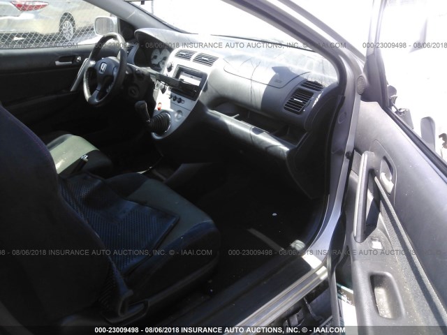SHHEP33575U500609 - 2005 HONDA CIVIC SI Gümüş foto 5
