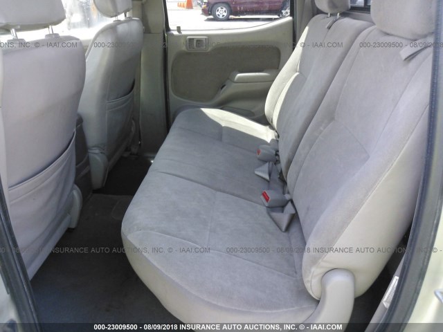 5TEGN92N04Z325749 - 2004 TOYOTA TACOMA DOUBLE CAB PRERUNNER GRAY photo 8