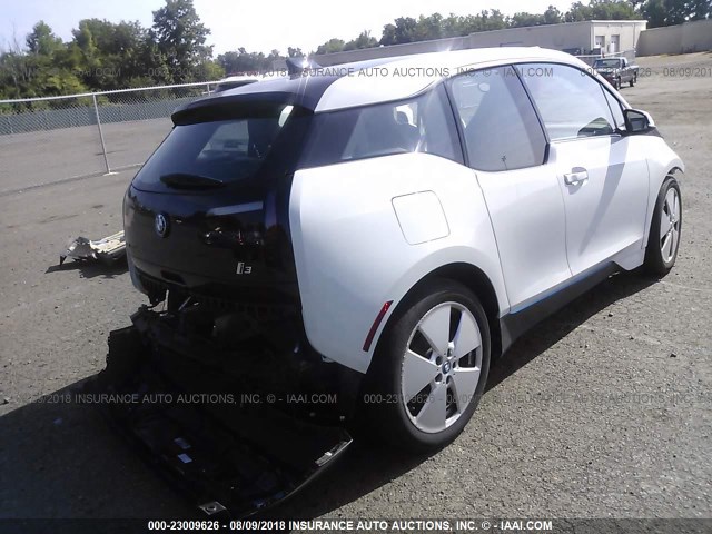 WBY1Z2C54EV285923 - 2014 BMW I3 BEV WHITE photo 4