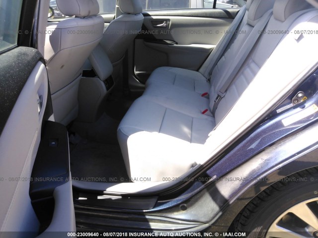 4T4BF1FK7FR487433 - 2015 TOYOTA CAMRY LE/XLE/SE/XSE 蓝色 照片 8