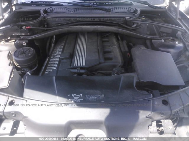 WBXPA73404WC37051 - 2004 BMW X3 2.5I BLACK photo 10