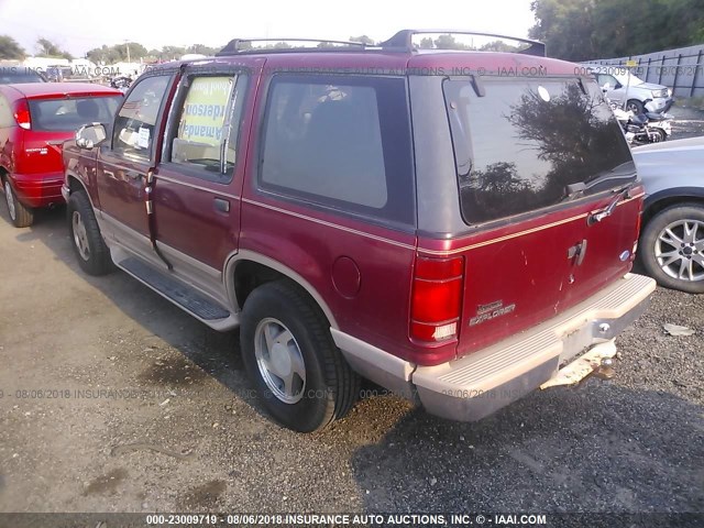 1FMDU34X9RUD57127 - 1994 FORD EXPLORER RED photo 3