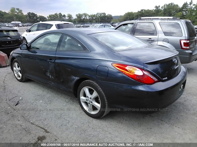 4T1CA30P04U016783 - 2004 TOYOTA CAMRY SOLARA SE/SLE ლურჯი ფოტო 3